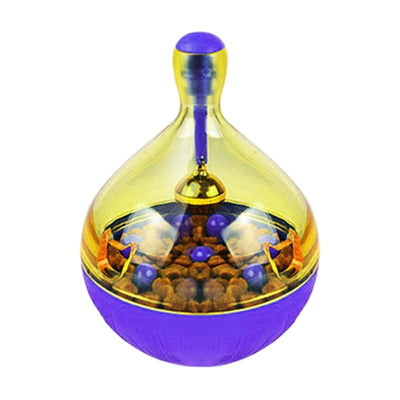 INTERACTIVE EGG CAT FEEDER TOY TUMBLER